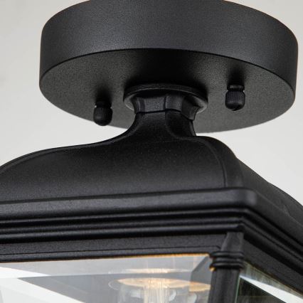Elstead - Εξωτερικό φωτιστικό οροφής BAYVIEW 1xE27/60W/230V IP44 μαύρο